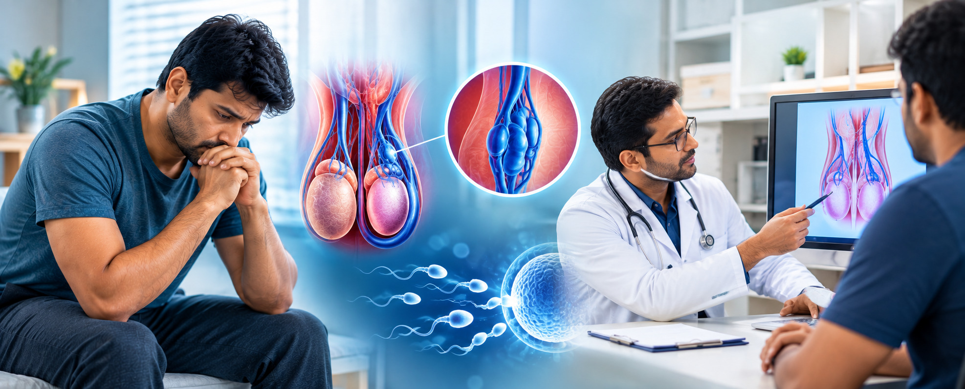 Varicocele - A Common Cause of Male Fertility Problems